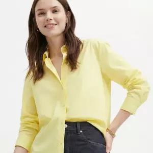 [샵앤] 여성 카라넥 정장 링클프리 베이직 셔츠 블라우스 NARU-WBL-21044