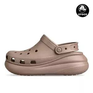 [크록스]클래식 크러쉬 클로그 여성 슬리퍼 샌들 라떼 207521-2Q9 909812