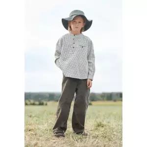 국내배송 ZARA 자라 주니어 키즈 LIMITED EDITION 체크 셔츠 크림 6345066712 1453661