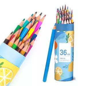 [셀러에이드]bns 선명한 발색 지워지는 색연필 36색 세트 채첨 미술용