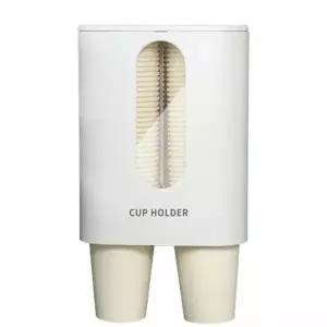 ( )종이컵정리 종이컵 디스펜서 2단 홀더 거치대 RD-11189