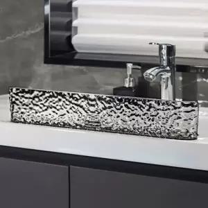 설거지물튀김방지 설거지물튐방지 아쿠아 수납형 싱크대 물막이 그레이