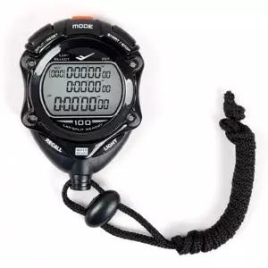 다기능 스포츠 타이머 육상 마라톤 러닝용 블랙 초시계