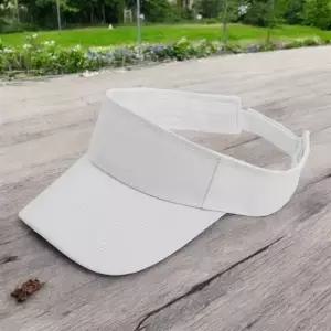 여름모자 심플 스포츠 썬캡 화이트