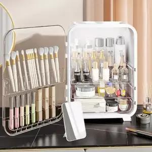 ( )베니티 대용량화장품정리함 향수 립스틱 수납함 화장품보관함 (화이트)