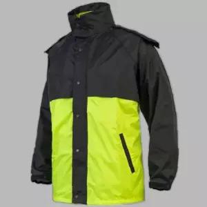 제비표우의 SI-970 업무용우의 형광블랙 (XL) 상의