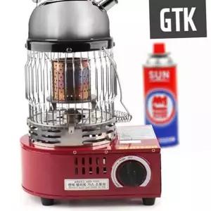 야영용 캠핑용 가스 난로 휴대용 가스 히터 스토브 간절기