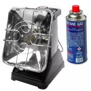 야외용 캠핑용 가스 난로 이동식 휴대용 가스 히터 소형 낚시