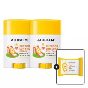 (정품) 아토팜 야외놀이 선스틱 21g (SPF50+ PA++++) 증정퓨어 클렌징 패드 30매