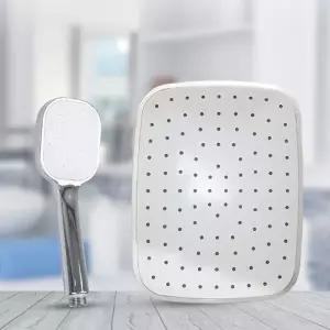 ( )해바라기 욕실 화장실 샤워기 인테리어 헤드 화이트 세트