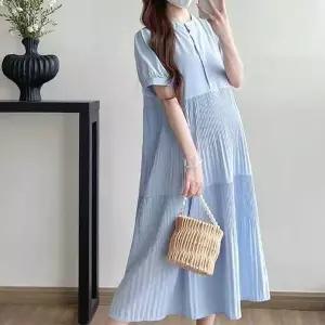 [알티피아]bns 맘콩 반팔원피스 편한임부복 임산부원피스 임산부옷