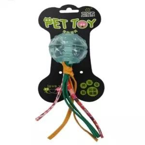 [셀러에이드]소프트 간식볼 강아지 놀이용 스낵볼 블루 애견 츄잉공 장난감