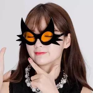 [셀러에이드]고양이 테마 파티 안경 생일 축하 웨딩 소품