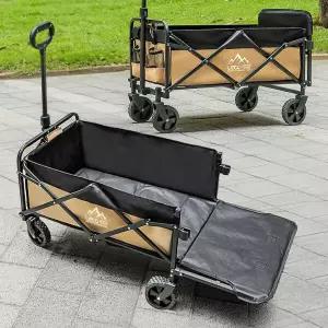 [아트박스]/레토 레토 접이식 캠핑웨건 카트 백도어 오픈형 LCP-W02