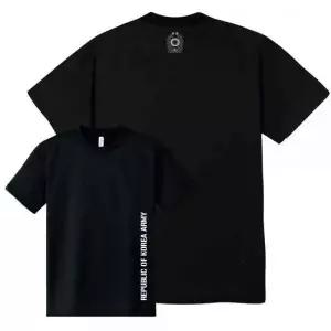 티셔츠 컬러 ROKA티 밀리터리 로카 사이드