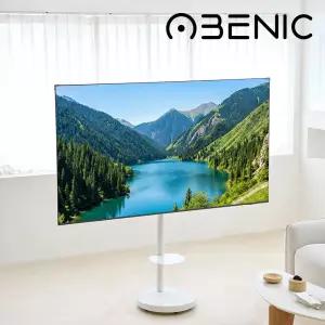 오베닉 이동식 스탠드 대형 TV 모니터 삼성 LG 호환 이젤형 이동형 거치대 삼탠바이미