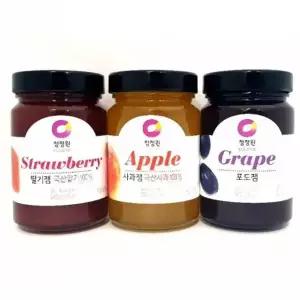 청정원 토스트 식빵 딸기잼 사과잼 포도잼 1개