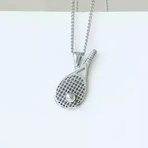 [벨가] 써지컬 테니스 펜던트 체인 목걸이