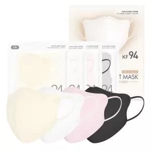 참존 KF94 뉴 톤업핏 블랙라벨 라이트 유아 어린이 키즈 마스크 25매+25매