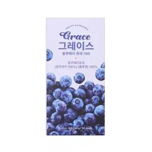그레이스 블루베리 퓨레 100% 안토시아닌 스틱 홈쇼핑 280g 9개