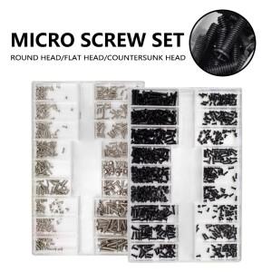 M1.2 M2 나사 세트 수리 컴퓨터 용 노트북 키트 전자 크로스 셀프 태핑 상자