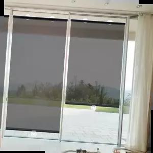 썬스크린블라인드 햇빛가리개 사무실 창문 차양막 자외선차단 롤스크린