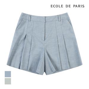 [에꼴드파리] 이중핀퍽 반바지_CB15WPA006Z