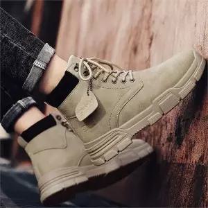 [셀러허브][라일리] Rly 심플 베이직 스타일 빈티지 스타일 남성 사막화 워커 (S9661660)