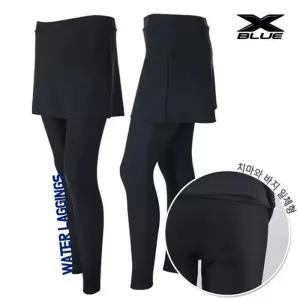 XBLUE 여자 9부 치마바지 워터레깅스 NM3182 최신유행