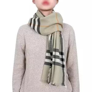 [버버리]자이언트 체크 울 스카프 (8090724)