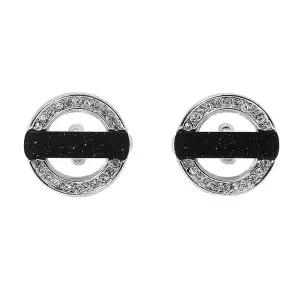 [닥스](대전신세계)25년 FW 원형 큐빅 사금석 커프스링크 DLF1ACCF122S1