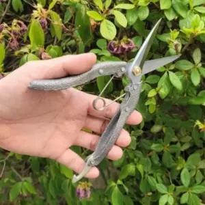 니시가키 전정 가위 전문가용 수제 수제 전문가용 205 날길이 니시가키