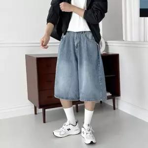 면반바지 반바지코디 커플룩 봄 트레이닝팬츠 7부 면 (WFJ4YPF)