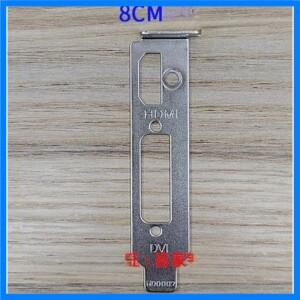 Gigabyte GT610 620 GT730 710 하프 높이 DVI + HDMI 그래픽 카드 홀더 베젤 배플 용 IO I/O 쉴드 빈 브래