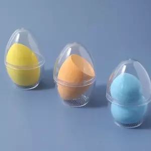 튼튼한에그캡슐 메이크업 다용도 화장솜 파운데이션 투명퍼프케이스 (WFJ6EJQ)