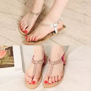 여성 쪼리 스트랩 샌들 발편한 성인 WFGS29X