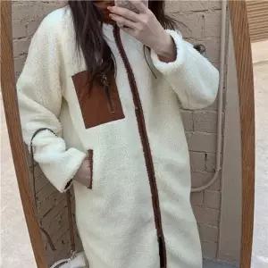 남녀공용 오버핏후리스 리버서블 양면 4컬러 커플 롱후리스 점퍼 (WFJSR40)