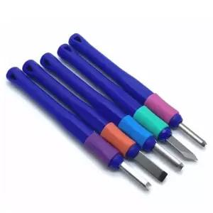 고품질 블루5P조각칼 조각칼세트 목재 블루5P 우드 조각기세트 5종 (WFK9YYQ)