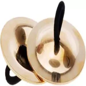 안도어 2pcs 핑거 심벌즈 벨리 댄싱 골드 악기