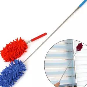 선풍기 신축봉 먼지제거 청소솔 극세사 길이조절 틈새 에어컨 높은곳 청소막대