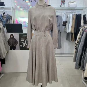 [김천구미모다점]하이넥타이장식블라우스MB4YBLM185Z_KG