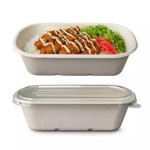 크라프트 직사각 1구 포장용기세트 1000ml  20세트