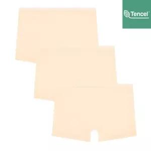 [수아팜] 주니어 여아 순수 모달 드로즈 3매 세트_스킨