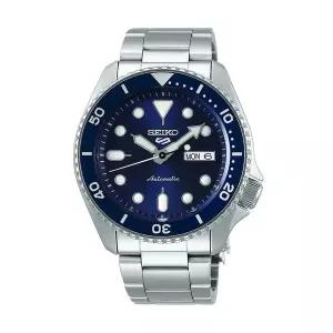 [세이코알바]세이코 남성 남자 블루 실버 오토매틱 메탈시계 SRPD51K1