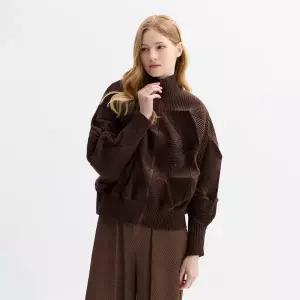 [플리츠미](의정부점)벌룬 돌먼 숏 자켓_PPJKW225033