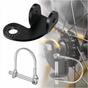 [미국배송] 자전거 트레일러 히치 - 12.2 U202FMM 스틸 커플러 부착물 벌리비 및 구형 모델과 호환 디스크 브레이크(90 ) 작동