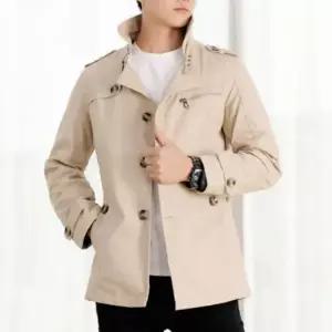 [골드스마일]남성용 봄가을 야상형 트렌치 코트 정장 자켓