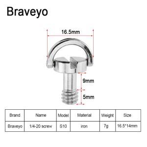 호환 카메라 D-링 나사 퀵 릴리스 플레이트 1/4 3/8 인치 삼각대 볼 헤드 마운트 적응 안정적인 촬영 액세