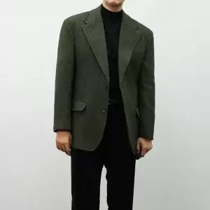 [다잇템] 남성 싱글버튼 모직 들러리 자켓