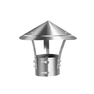 스테인리스 연통 레인 캡 뚜껑 굴뚝 커버 삿갓 화목난로